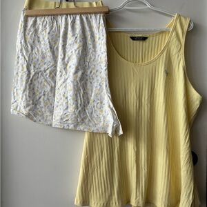 Ti Voglio Lemon Pattern Sleep Set